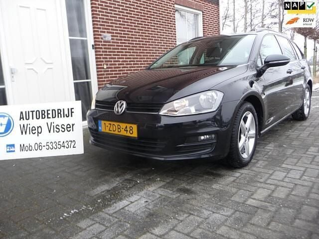 Occasion VW Golf VII Trendline 105 PK (77 kW) 2014 Zwart (metallic) Stationwagen