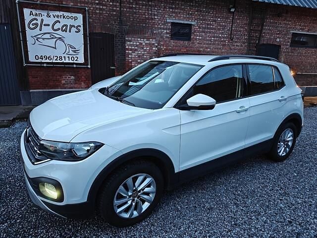 Wit Occasion 2021 VW T-Cross Life SUV | € 15.990 (Super prijs) - Afbeelding 1/4