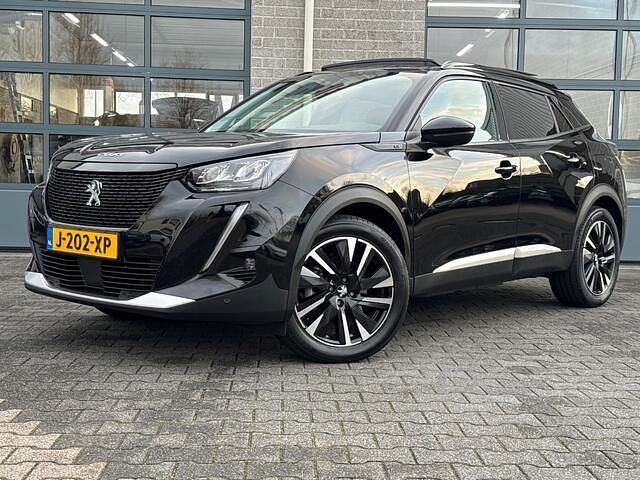 Zwart Occasion 2020 Peugeot e-2008 Allure SUV | € 15.850 (Eerlijke prijs) - Afbeelding 1/4