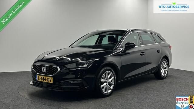 Zwart Gebruikt 2021 Seat Leon Style Stationwagen | € 16.000 (Eerlijke prijs) - Afbeelding 1/4