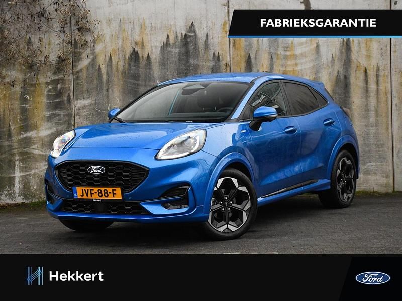 Blauw Occasion 2024 Ford Puma ST-Line X SUV | € 29.995 (Duur) - Afbeelding 1/4