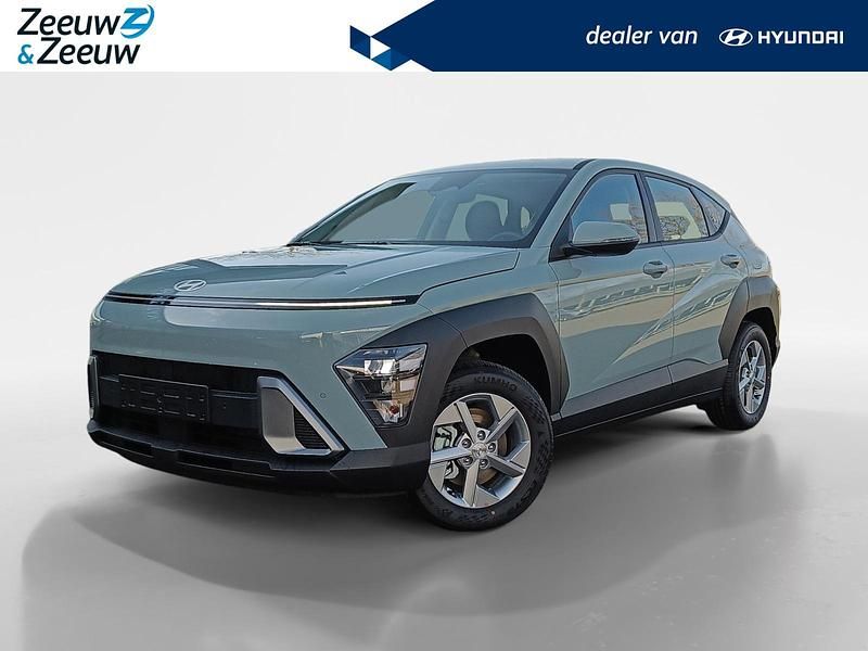 Groen Nieuw 2025 Hyundai Kona Comfort SUV | € 32.900 (Super prijs) - Afbeelding 1/4