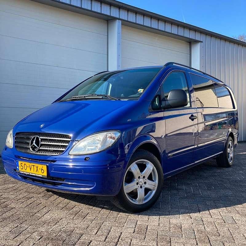 Blauw Gebruikt 2008 Mercedes Vito Van | € 3.500 (Super prijs) - Afbeelding 1/4