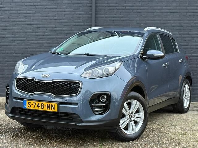 Blauw Gebruikt 2018 Kia Sportage SUV | € 14.945 (Goede deal) - Afbeelding 1/4