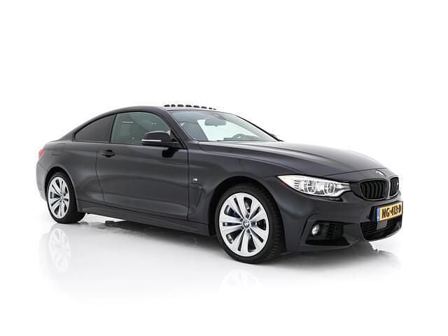 Zwart Gebruikt 2016 BMW 435 Luxury Line Coupé | € 19.445 (Goede deal) - Afbeelding 1/4