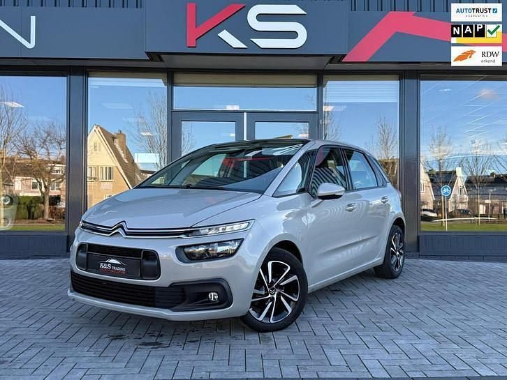Grijs Gebruikt 2020 Citroën C4 SpaceTourer PureTech MPV | € 14.999 (Super prijs) - Afbeelding 1/4