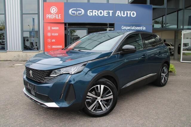 Blauw Gebruikt 2022 Peugeot 3008 Allure SUV | € 22.800 (Goede deal) - Afbeelding 1/4