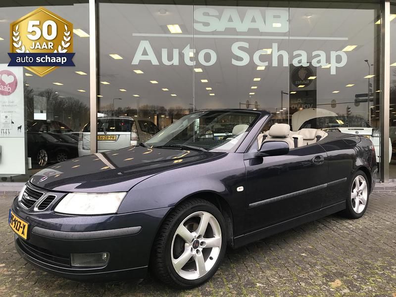 Blauw Gebruikt 2005 Saab 9-3 Cabriolet Vector Cabriolet | € 10.500 (Iets duurder) - Afbeelding 1/4