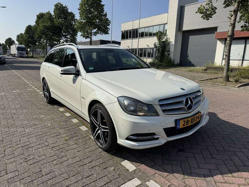 Wit Gebruikt 2011 Mercedes C180 Avantgarde Stationwagen | € 9.250 (Goede deal) - Afbeelding 1/4