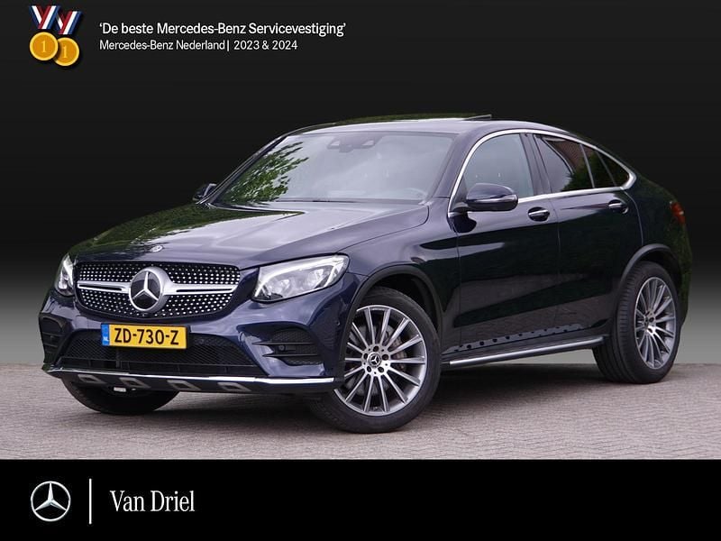 Blauw Gebruikt 2018 Mercedes GLC250 AMG line Coupé | € 40.950 (Eerlijke prijs) - Afbeelding 1/4