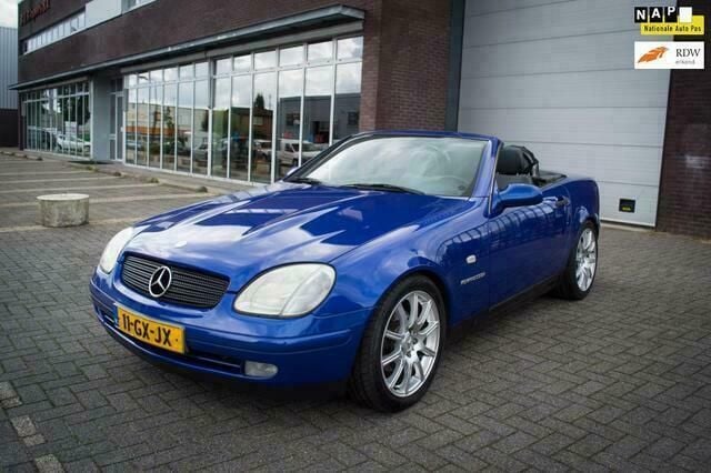 Blauw Gebruikt 1997 Mercedes SLK230 Cabriolet | € 7.795 (Duur) - Afbeelding 1/4