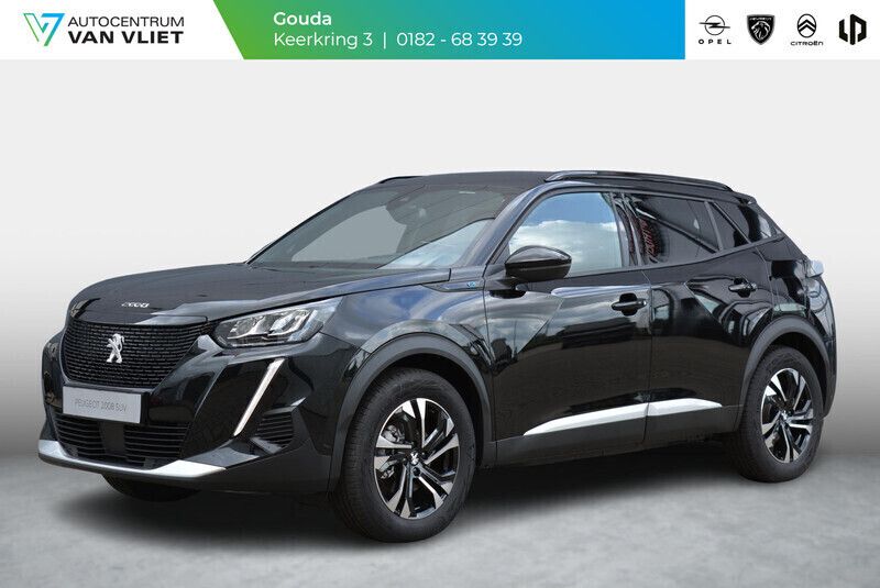 Zwart Gebruikt 2022 Peugeot e-2008 Allure SUV | € 22.945 (Eerlijke prijs) - Afbeelding 1/4