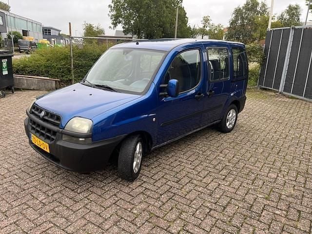 Blauw Gebruikt 2002 Fiat Doblò MPV | € 2.250 (Duur) - Afbeelding 1/4