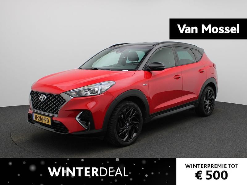 Rood Occasion 2019 Hyundai Tucson N Line SUV | € 23.900 (Eerlijke prijs) - Afbeelding 1/4