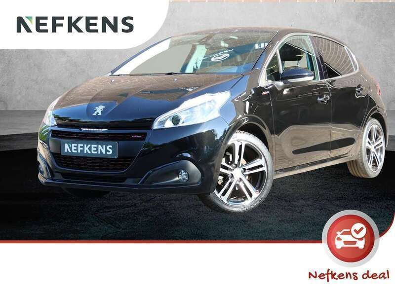 Zwart Gebruikt 2017 Peugeot 208 GT-line Hatchback | € 11.425 (Iets duurder) - Afbeelding 1/3