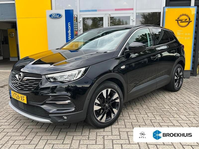 Zwart Gebruikt 2020 Opel Grandland X Innovation SUV | € 19.595 (Iets duurder) - Afbeelding 1/4