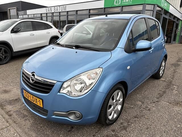 Blauw Gebruikt 2010 Opel Agila Edition Hatchback | € 3.500 (Goede deal) - Afbeelding 1/4