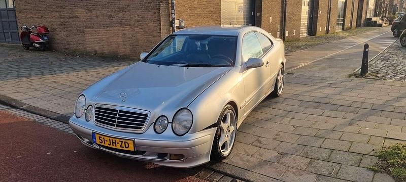 Occasion Mercedes CLK200 Elegance 163 PK (119 kW) 2002 Grijs Coupé
