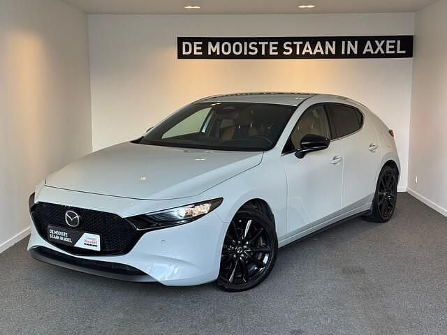 Wit Gebruikt 2024 Mazda 3 Homura-Line Hatchback | € 26.950 (Goede deal) - Afbeelding 1/2