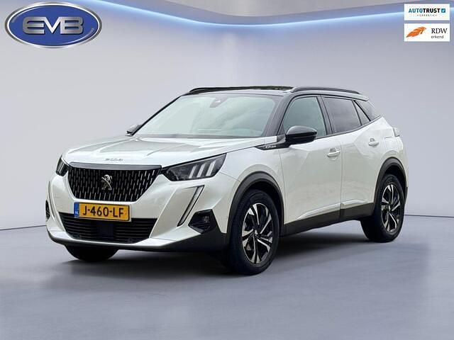 Wit Gebruikt 2020 Peugeot 2008 GT-line SUV | € 17.945 (Goede deal) - Afbeelding 1/4