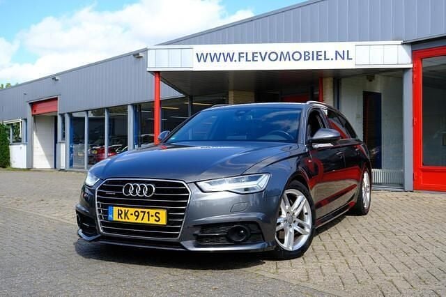 Grijs Gebruikt 2017 Audi A6 Premium Stationwagen | € 22.950 (Super prijs) - Afbeelding 1/4