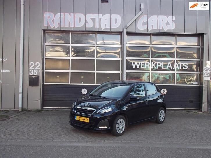 Zwart Gebruikt 2019 Peugeot 108 Active Hatchback | € 11.250 (Eerlijke prijs) - Afbeelding 1/4