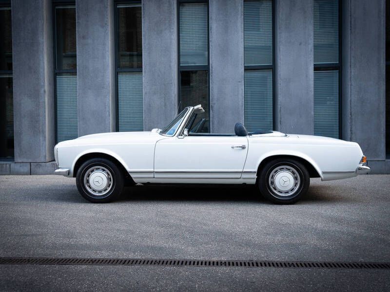 Wit Gebruikt 1970 Mercedes SL280 Cabriolet | € 98.541 - Afbeelding 1/4