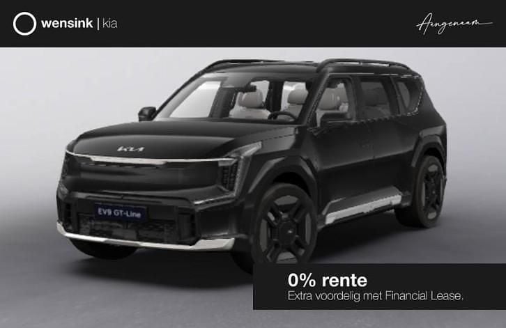 Zwart Nieuw 2025 Kia EV9 GT-Line SUV | € 79.790 (Eerlijke prijs) - Afbeelding 1/4