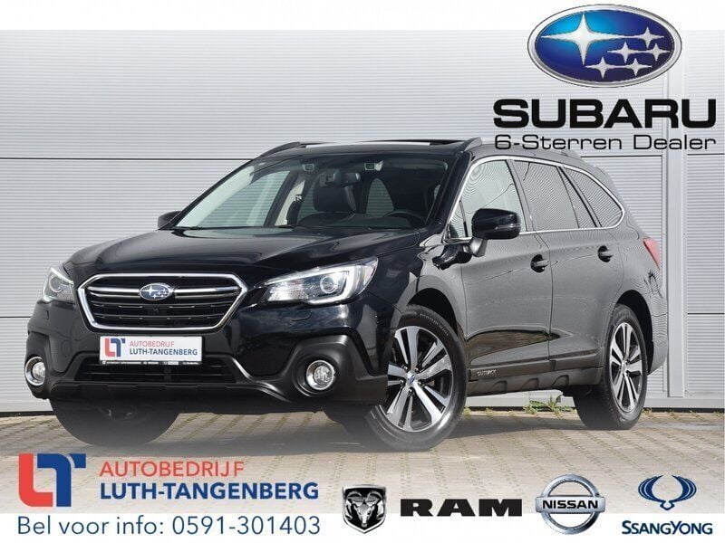 Zwart Gebruikt 2019 Subaru Outback Premium SUV | € 24.950 (Eerlijke prijs) - Afbeelding 1/4
