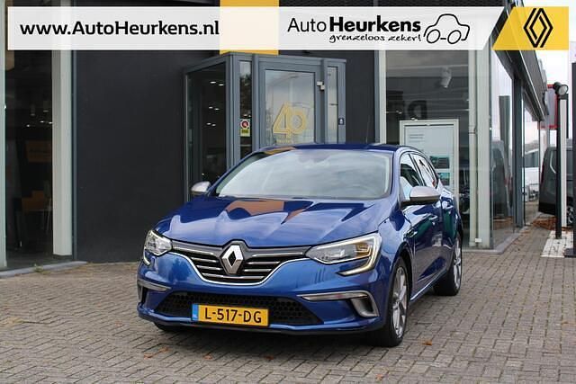 Blauw Gebruikt 2018 Renault Mégane GT Line GT-Line Hatchback | € 12.445 (Eerlijke prijs) - Afbeelding 1/4