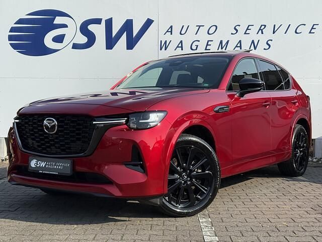 Rood Gebruikt 2022 Mazda CX-60 Homura-Line SUV | € 40.950 (Eerlijke prijs) - Afbeelding 1/4