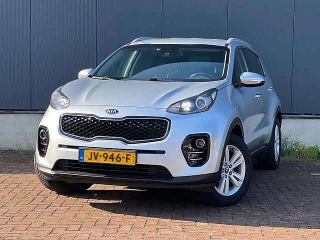 Grijs Gebruikt 2016 Kia Sportage First Edition SUV | € 10.999 (Goede deal) - Afbeelding 1/4