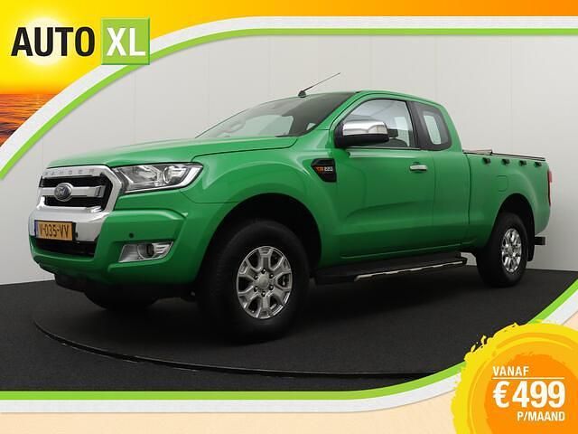 Groen Gebruikt 2019 Ford Ranger XLT Pickup | € 15.940 (Eerlijke prijs) - Afbeelding 1/4