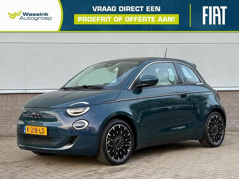 Occasion Fiat 500e Connect 85 kW (116 PK) 2021 Groen Hatchback