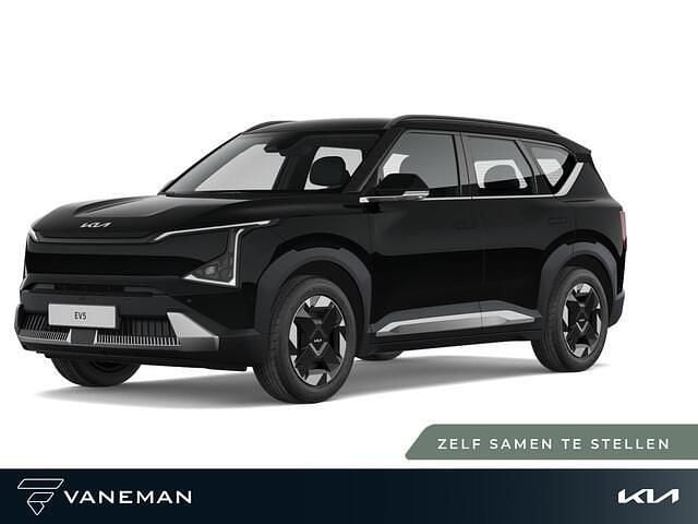 Zwart Nieuw 2025 Kia EV5 Advance SUV | € 45.495 (Eerlijke prijs) - Afbeelding 1/1
