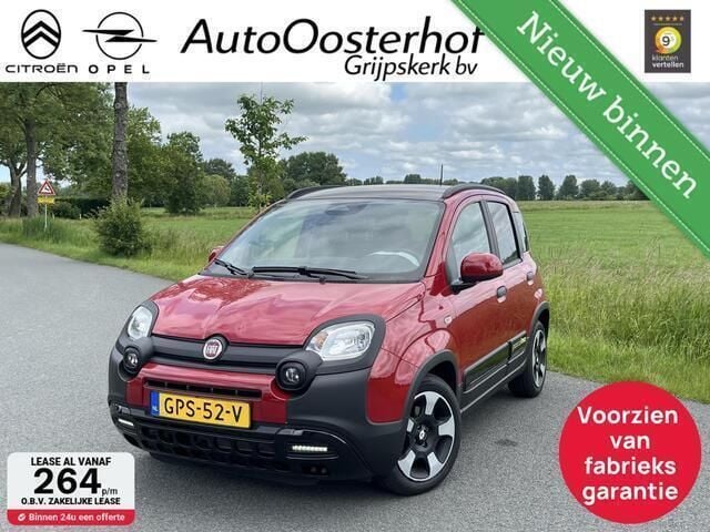 Rood Gebruikt 2024 Fiat Panda Hatchback | € 19.750 (Eerlijke prijs) - Afbeelding 1/4
