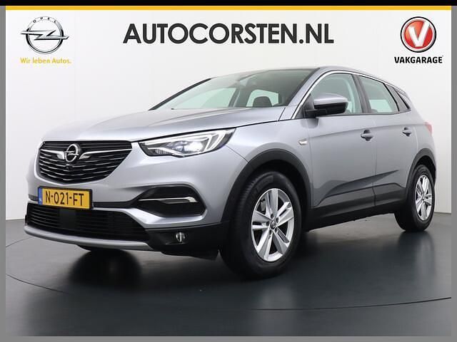 Grijs Gebruikt 2021 Opel Grandland X Business Elegance SUV | € 15.745 (Super prijs) - Afbeelding 1/4