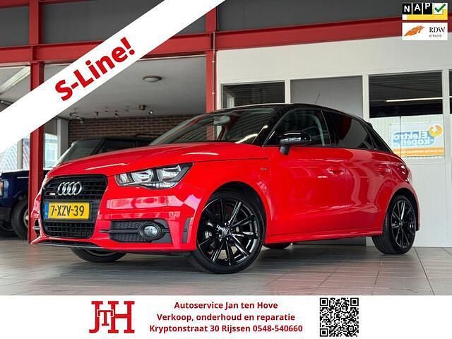 Rood Gebruikt 2015 Audi A1 Sportback S-Line Hatchback | € 11.925 (Iets duurder) - Afbeelding 1/4