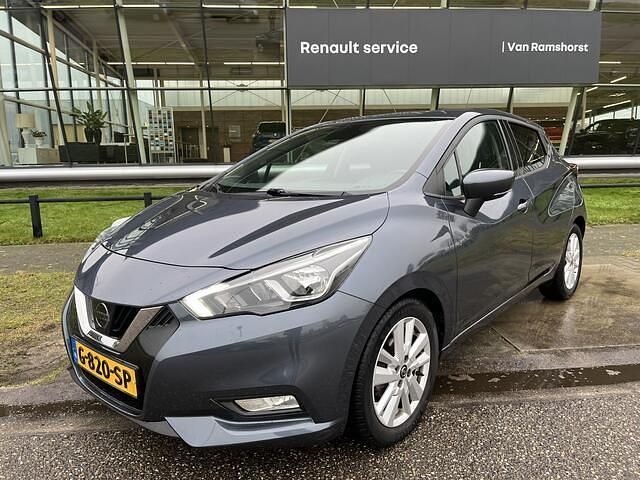 Occasion Nissan Micra N-Connecta 101 PK (74 kW) 2019 Grijs Hatchback