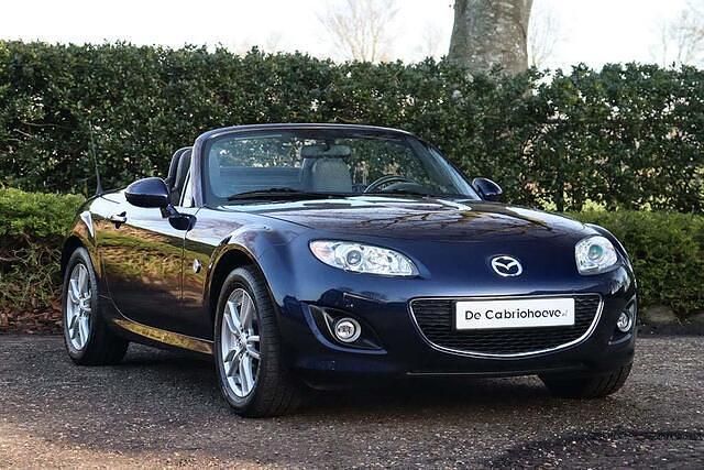 Blauw Occasion 2009 Mazda MX5 Cabriolet | € 15.450 (Eerlijke prijs) - Afbeelding 1/4