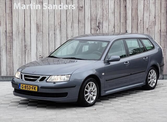 Grijs Gebruikt 2007 Saab 9-3 Linear Stationwagen | € 7.950 (Duur) - Afbeelding 1/4