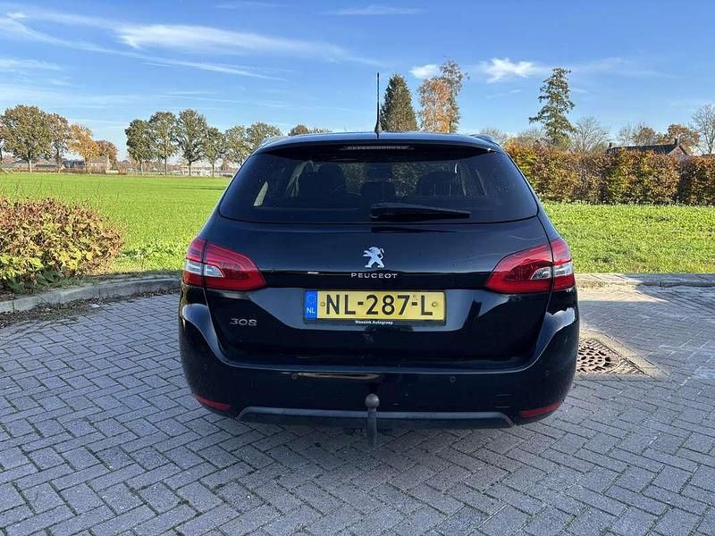 Occasion Peugeot 308 110 PK (80 kW) 2017 Zwart Stationwagen