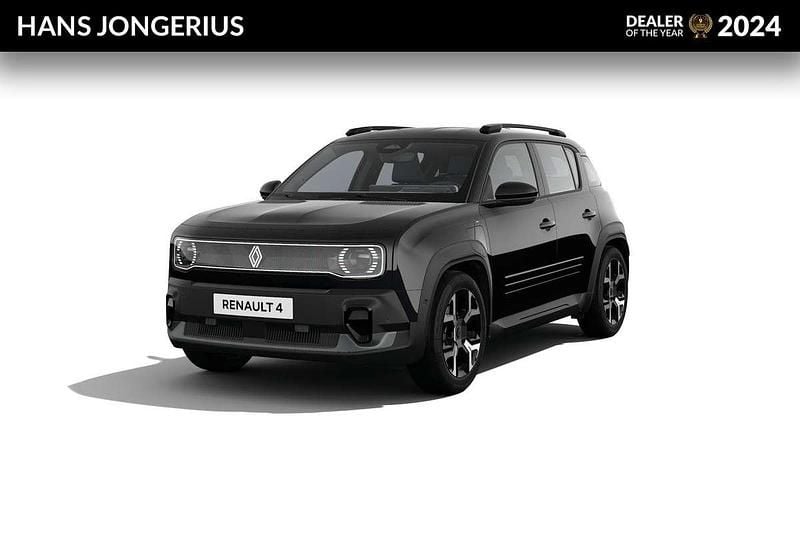 Zwart Nieuw 2025 Renault 4 E-Tech Techno SUV | € 35.188 (Eerlijke prijs) - Afbeelding 1/3
