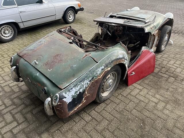 Occasion Triumph TR3 1959 Groen Cabriolet