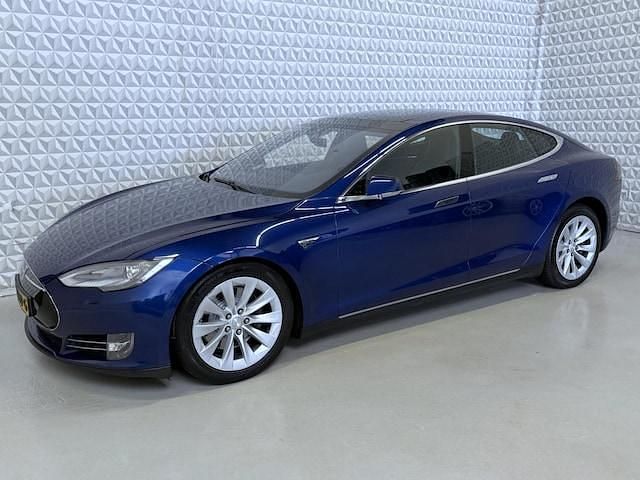 Occasion Tesla Model S 278 kW (378 PK) 2015 Blauw (metallic) Hatchback