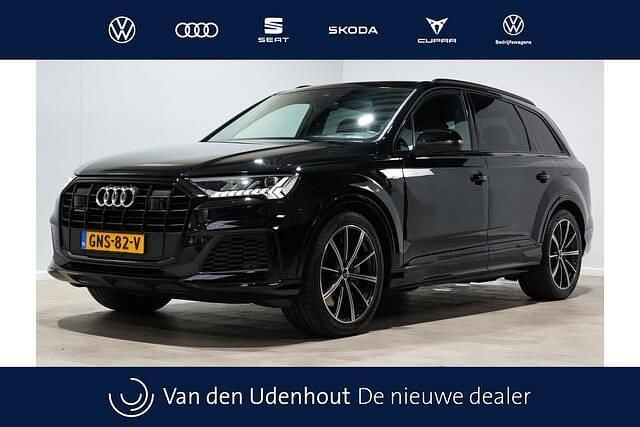 Zwart (metallic) Occasion 2024 Audi Q7 Advanced SUV | € 67.440 (Goede deal) - Afbeelding 1/4