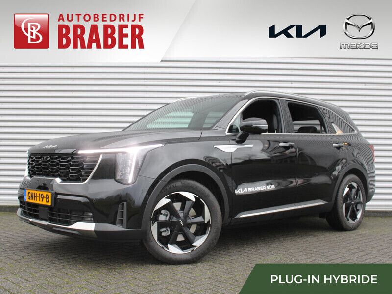 Zwart Nieuw 2024 Kia Sorento SUV | € 65.465 (Iets duurder) - Afbeelding 1/4