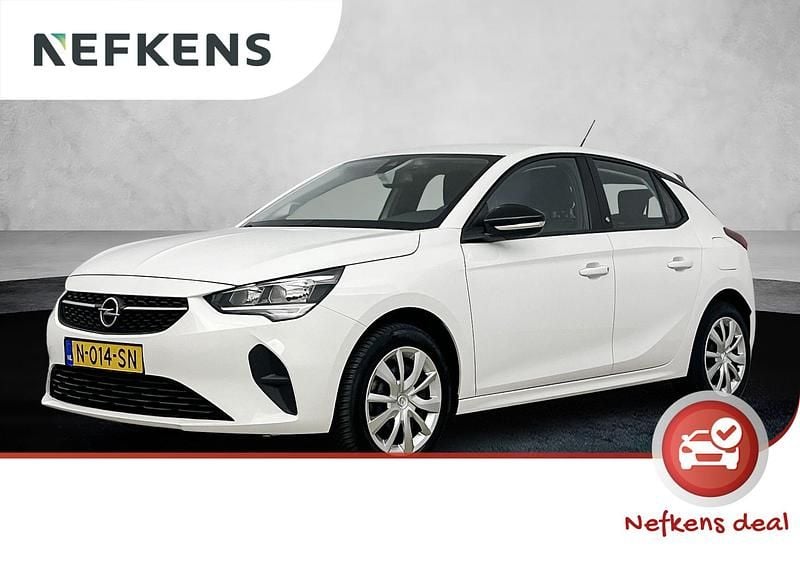 Wit Occasion 2021 Opel Corsa-e Edition Hatchback | € 12.780 (Eerlijke prijs) - Afbeelding 1/4