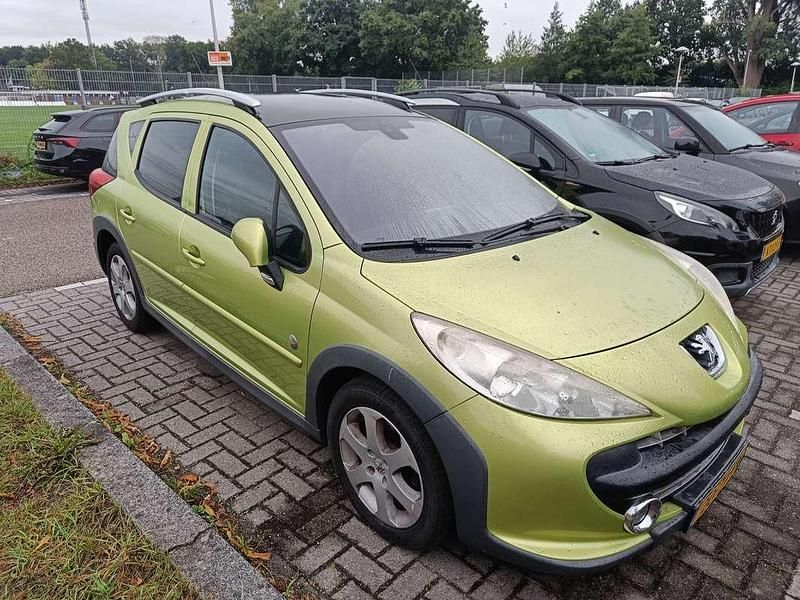Groen Gebruikt 2008 Peugeot 207 Outdoor Outdoor Stationwagen | € 1.000 (Super prijs) - Afbeelding 1/4
