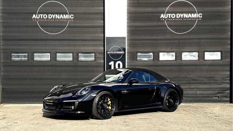 Occasion Porsche 911 Carrera Cabriolet 451 PK (331 kW) 2018 Zwart Cabriolet